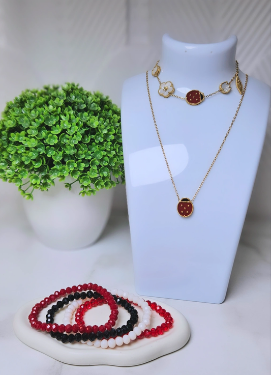 Lady Bug 🐞🌷 Stainless Steel
