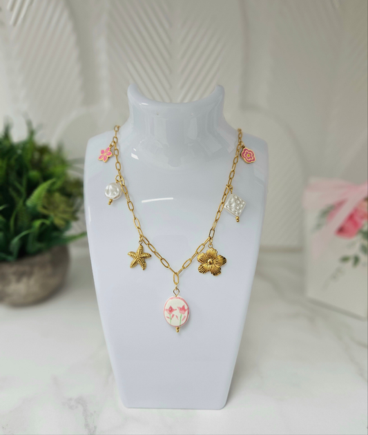 Sea 🌷 Necklace (Tulipán)