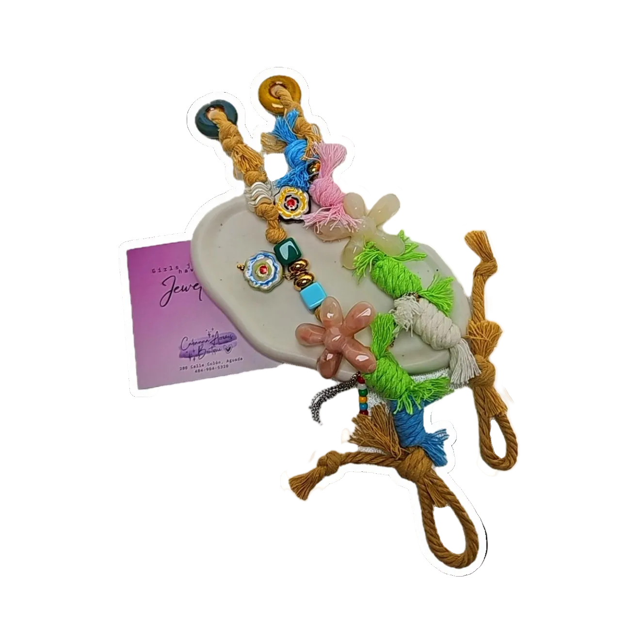 Rope Flower Bracelet