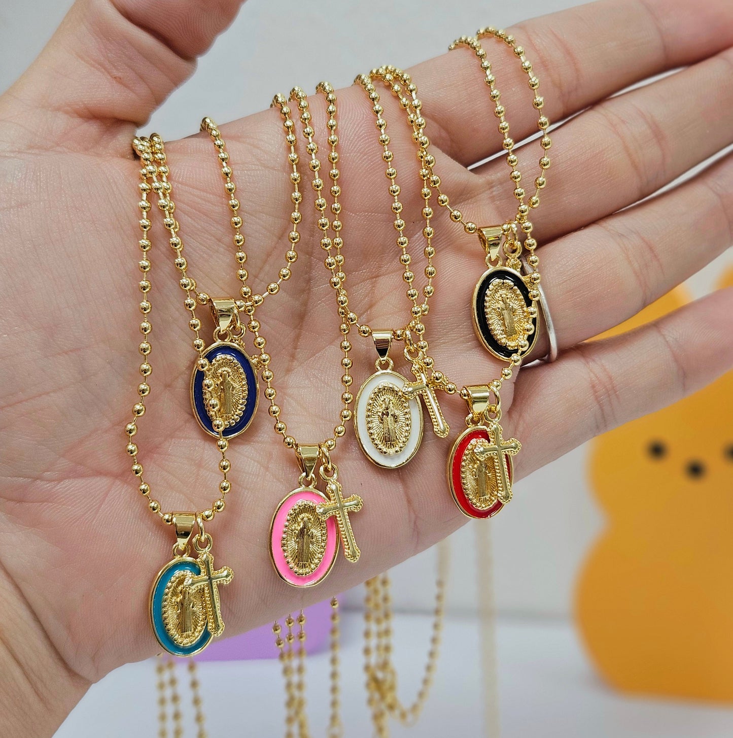 Virging Mary Necklace