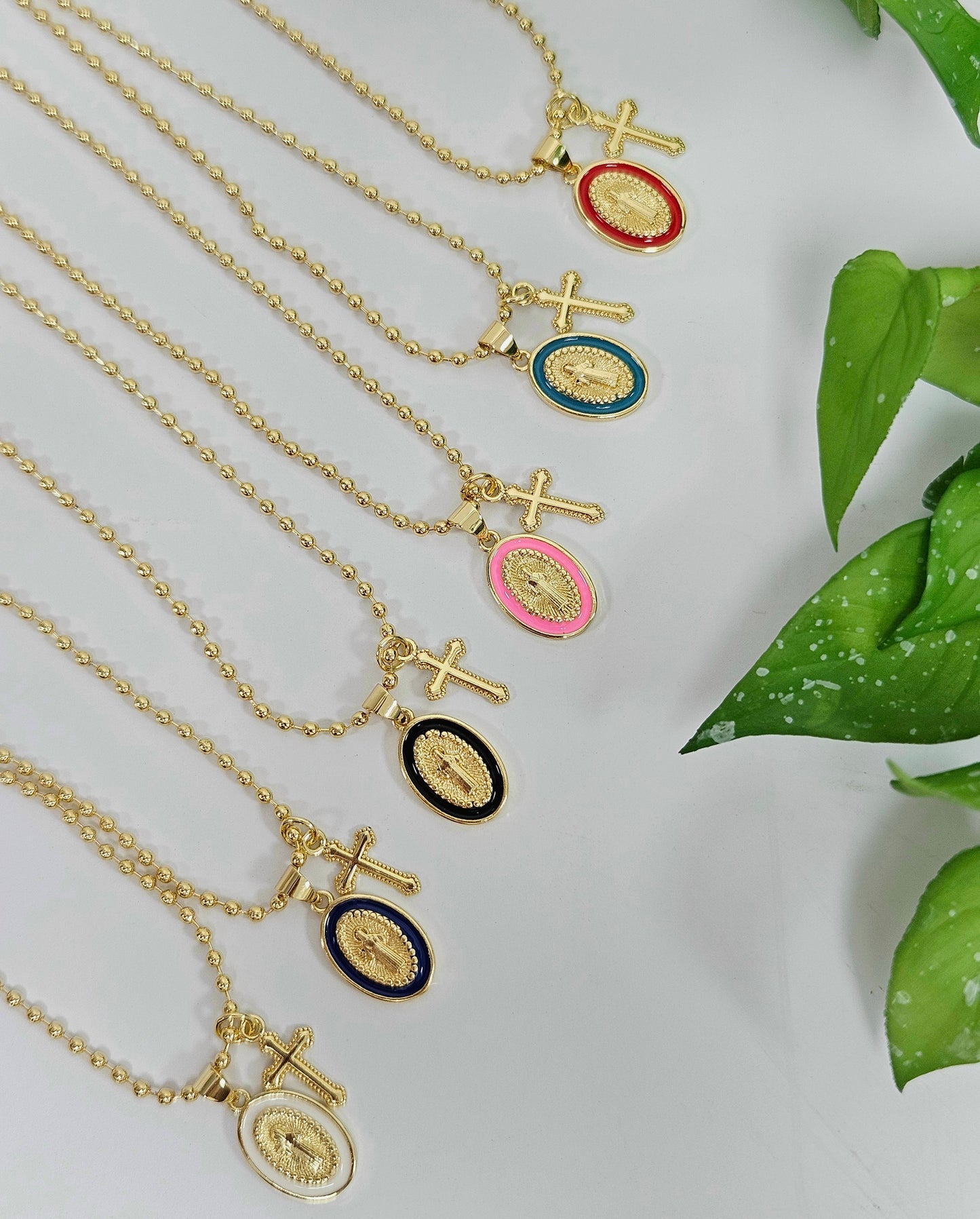 Virging Mary Necklace