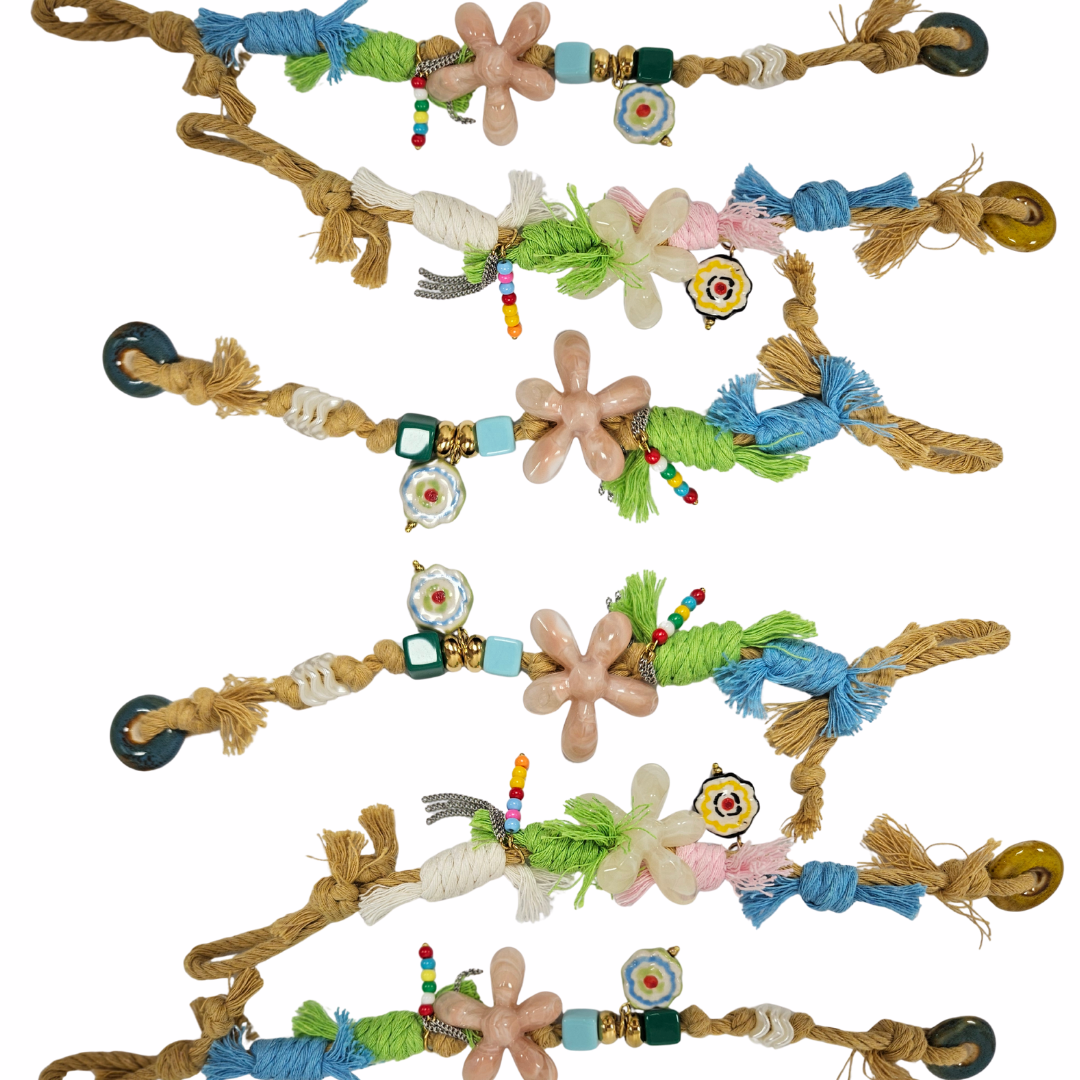 Rope Flower Bracelet