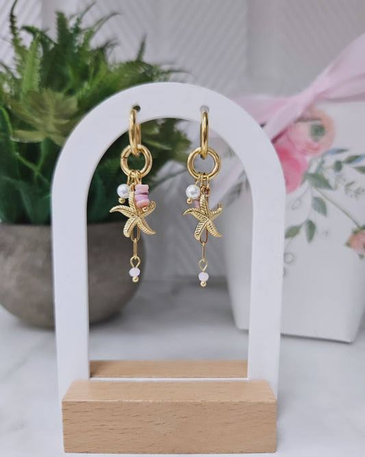 Starfish earrings