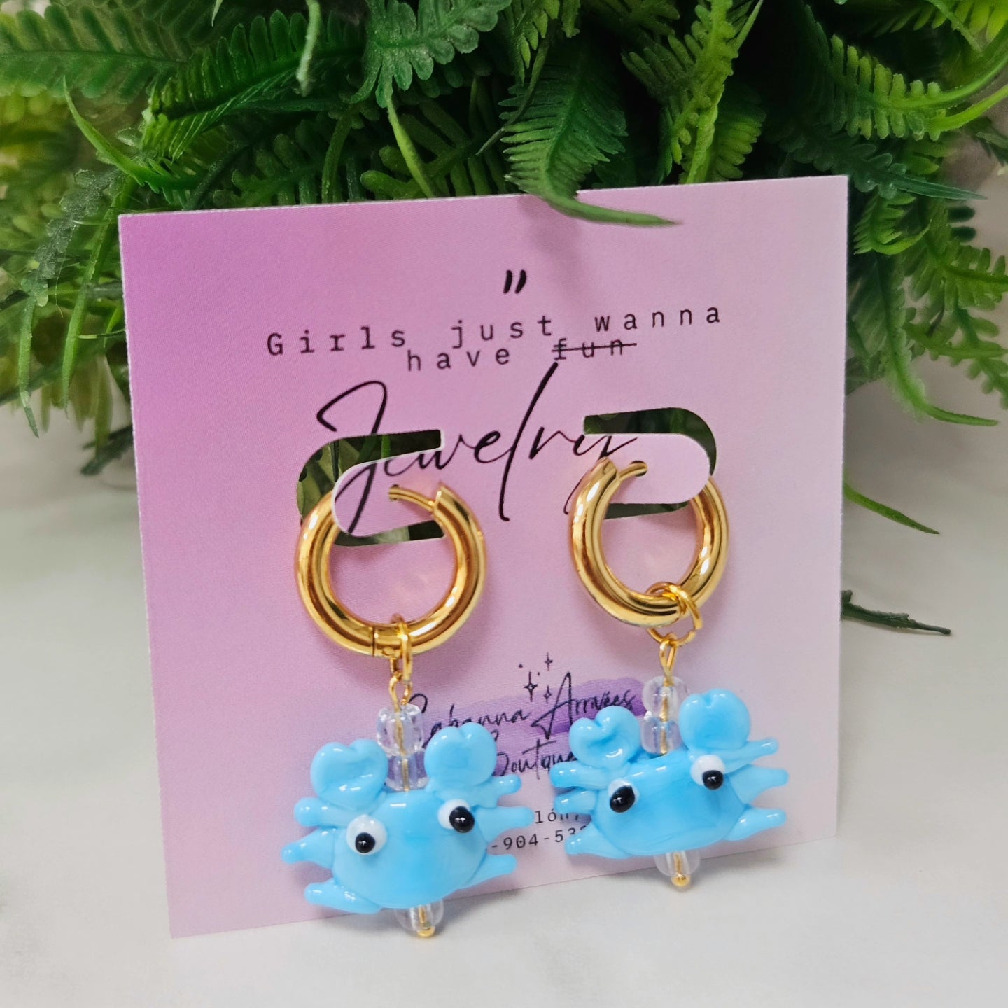 Mr. Blue Crabby Stainless steel