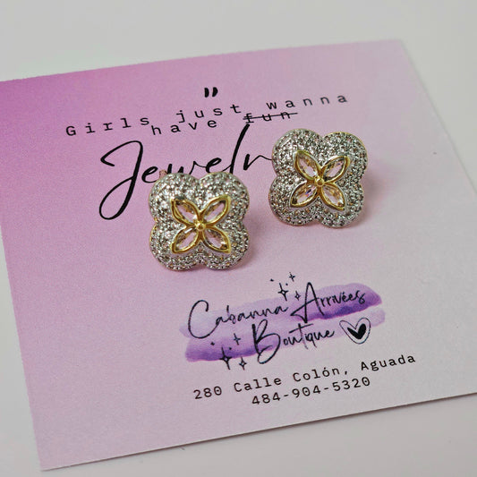 Clover Doble Tono Stainless  Steel