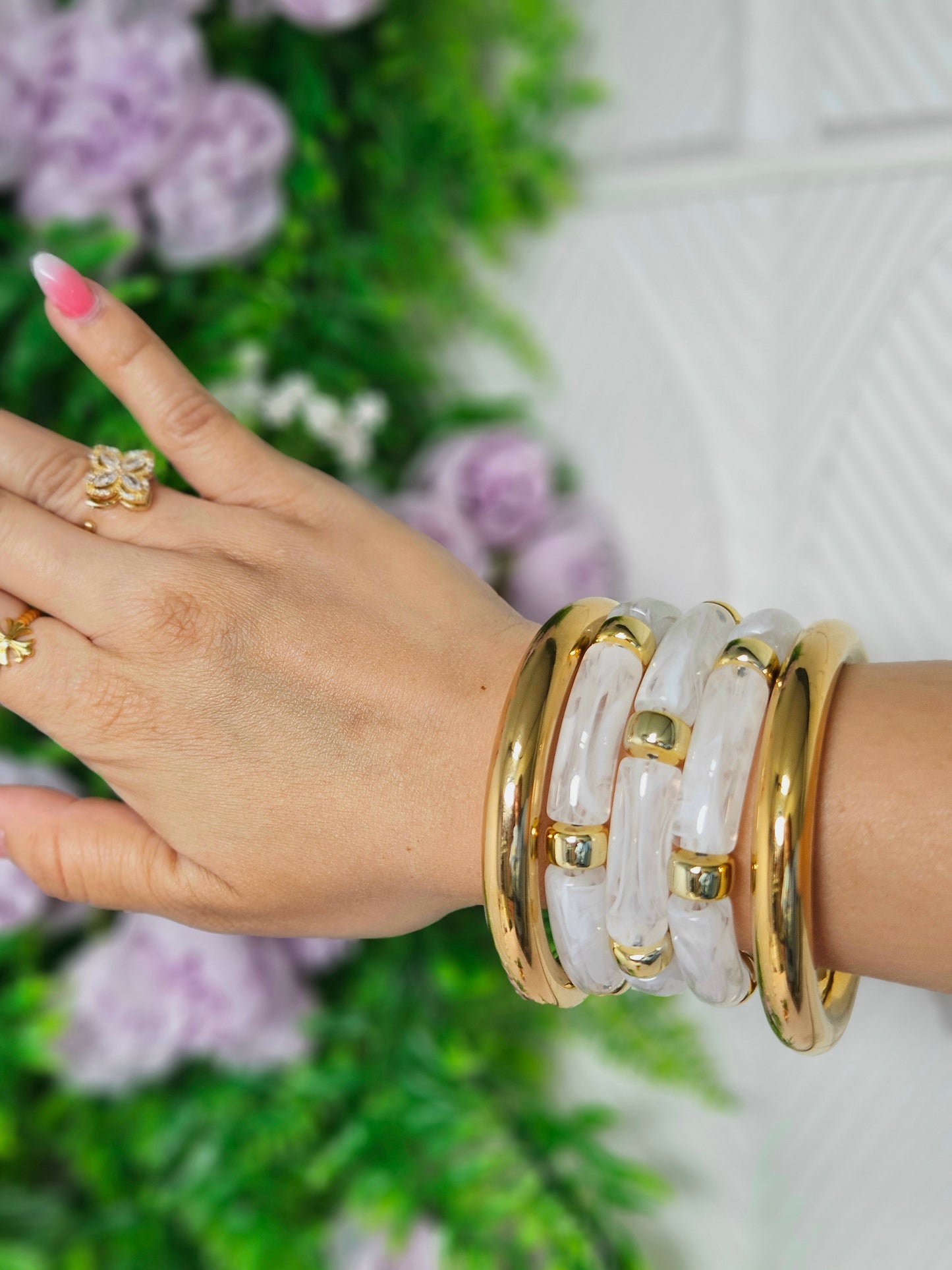 Stackable Chunky Bangles