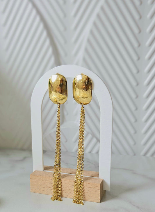 Chains Earrings Stainless  Steel